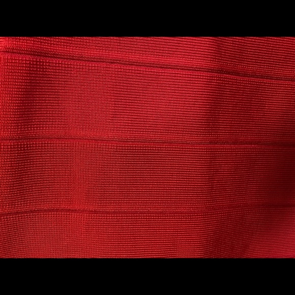 Red sexy bandage dress - Picture 2 of 3